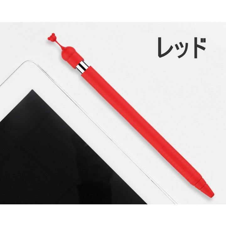 アップルペンシル ケース 熊 アップル スタイラス APPLE PENCIL 第1世代 ペンシル カバー シリコン ホルダー iPad Air3 Pro12.9 pro10.5 pro9.7｜onparade｜08