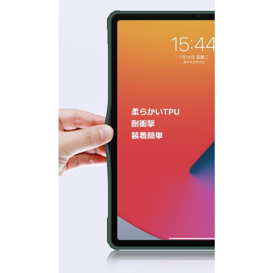 ipad ケース 3つ折り 高透明 カバー シンプル apple Pencil収納 ipad ケース 3つ折り 高透明 カバー シンプル apple Pencil収納