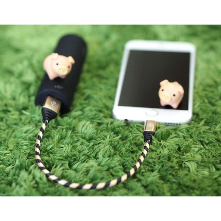 閉店セール 期間限定90%off Apple Lightning USBケーブル ナイロン編み 25cm ライトニング 高耐久 iPhone iPad iPod など対応 全6色 m.a.h |  | 10