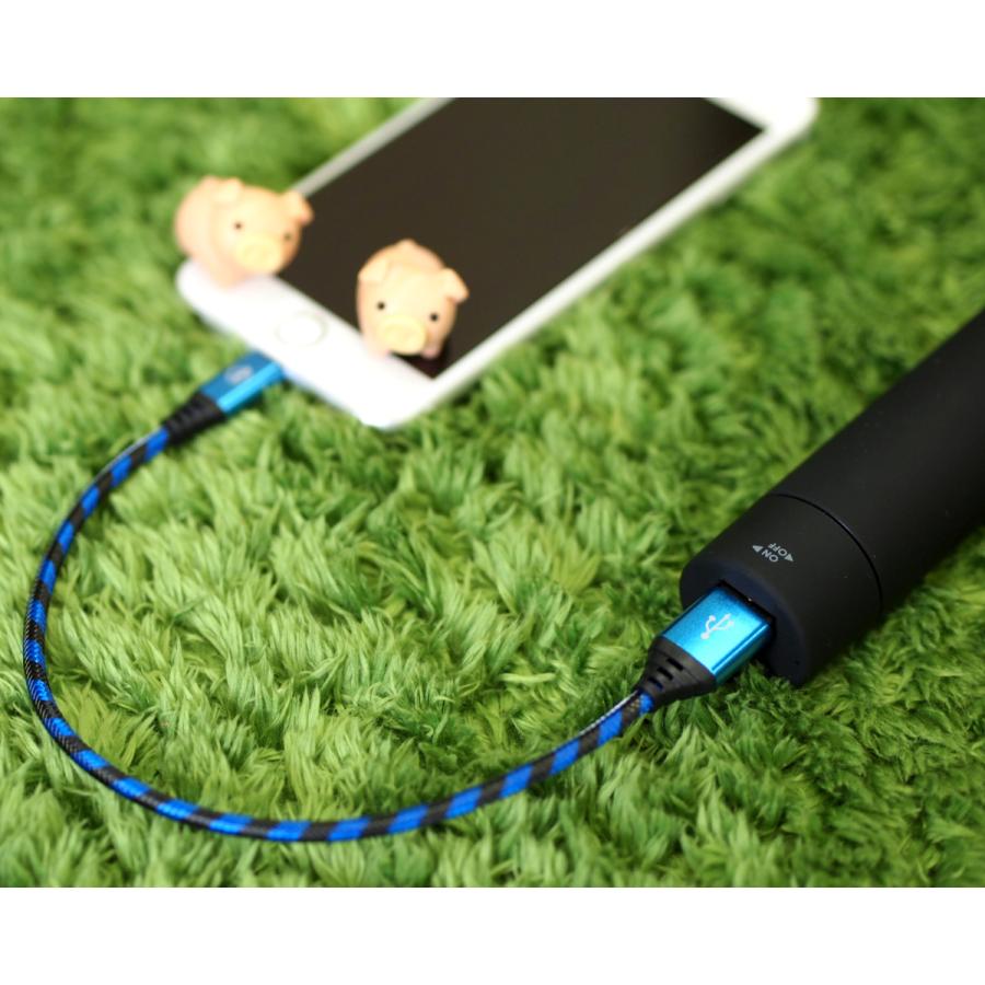 閉店セール 期間限定90%off Apple Lightning USBケーブル ナイロン編み 25cm ライトニング 高耐久 iPhone iPad iPod など対応 全6色 m.a.h |  | 08