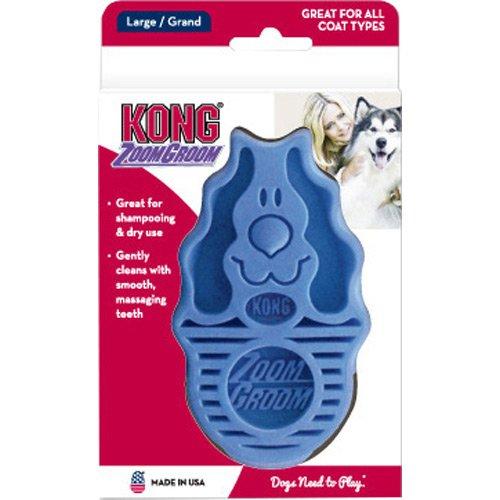 Kong(コング) ラバーブラシ 犬用 L ブルー s003558574187120230607オンラインショップsato 通販