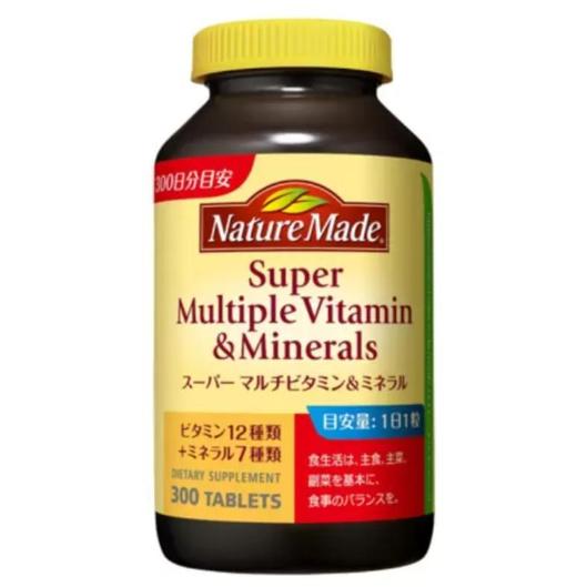 ネイチャーメイド Nature Made スーパーマルチビタミン＆ミネラル 300粒 サプリメント｜onsead-store｜04