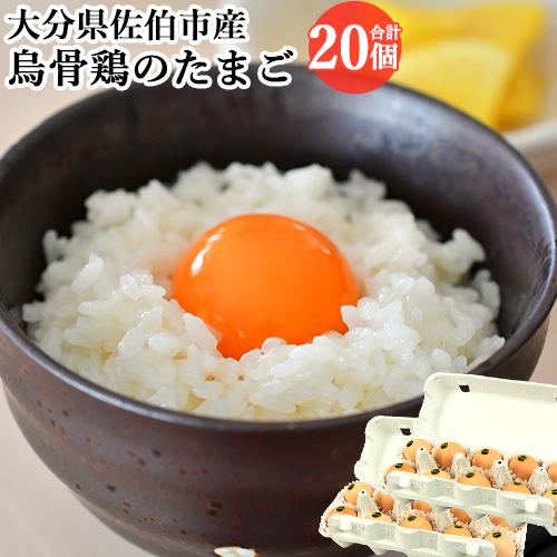のびのび放し飼い 平飼い烏骨鶏のたまご 10個入り×2パックセット のびのび放し飼い 平飼い烏骨鶏のたまご 10個入り×2パックセット