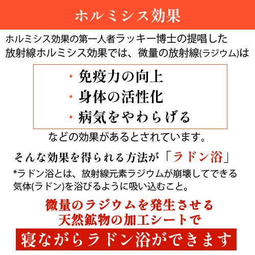 ホルミシスすごい敷パッド シングル 約100×200cm 完全日本製 ホルミシスすごい敷パッド シングル 約100×200cm 完全日本製