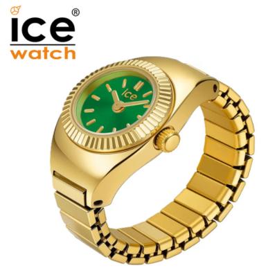 アイスウォッチ ICE-Watch リングウォッチ ウォッチリング  ゴールドオリーブ  時計 指輪 シュシュ CHOUCHOU 025517 | ICE WATCH