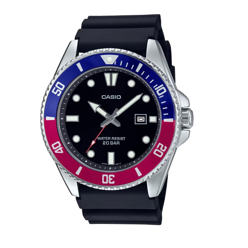 CASIO（カシオ） MDV-107-1A3JF ダイバーズウォッチ風 20気圧防水