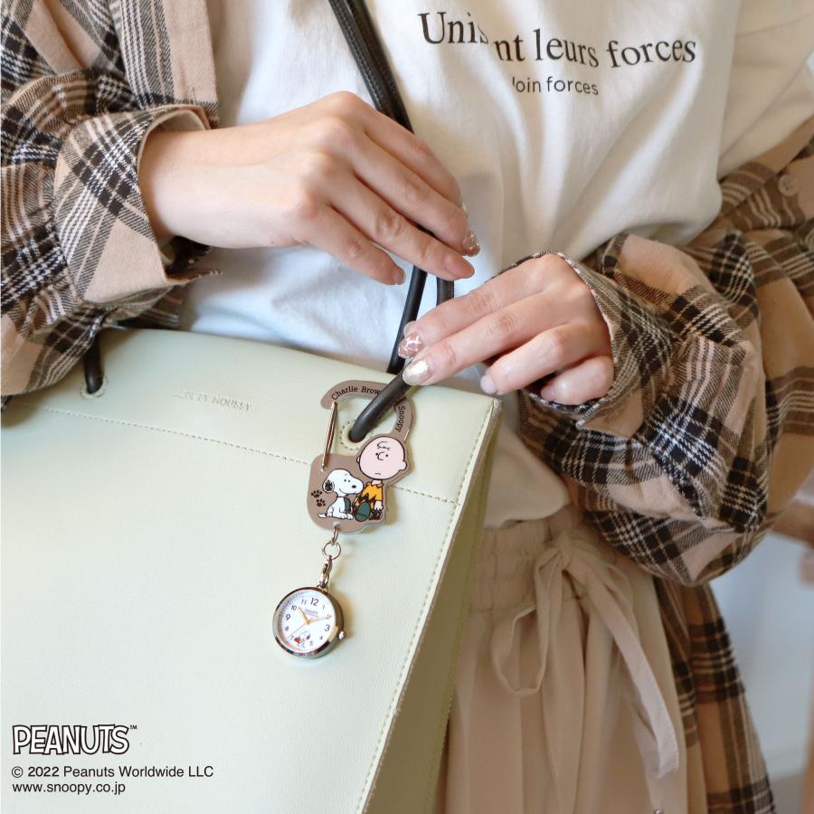 キーホルダーウォッチ　スヌーピー ピーナッツ アクリルカラビナウォッチ キーホルダーウォッチ かわいい | field work | 04