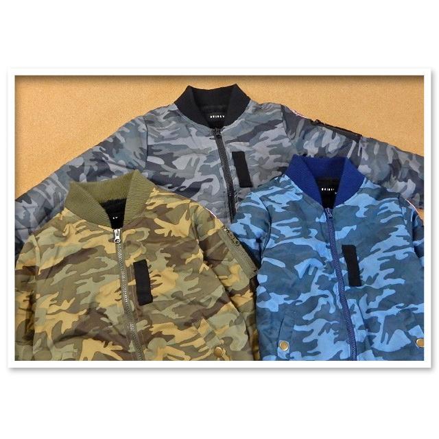 キッズ 送料無料 子供服 男の子 アウター フルジップ MA-1 ジャケット