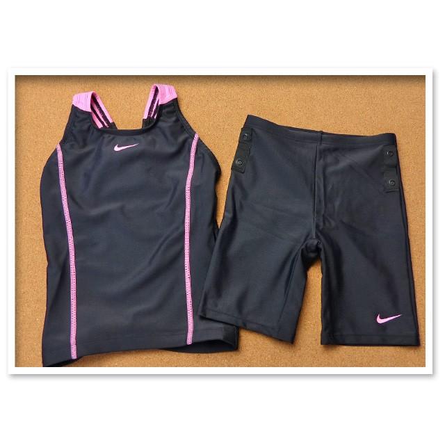 送料無料 子供 水着 スイムウエア Nike ナイキ 女の子 セパレート 撥水加工 ブランドロゴ スナップボタン付 女児 キッズ 1cm 130cmメール便対応 15a 027f オンスタイル 通販 Yahoo ショッピング