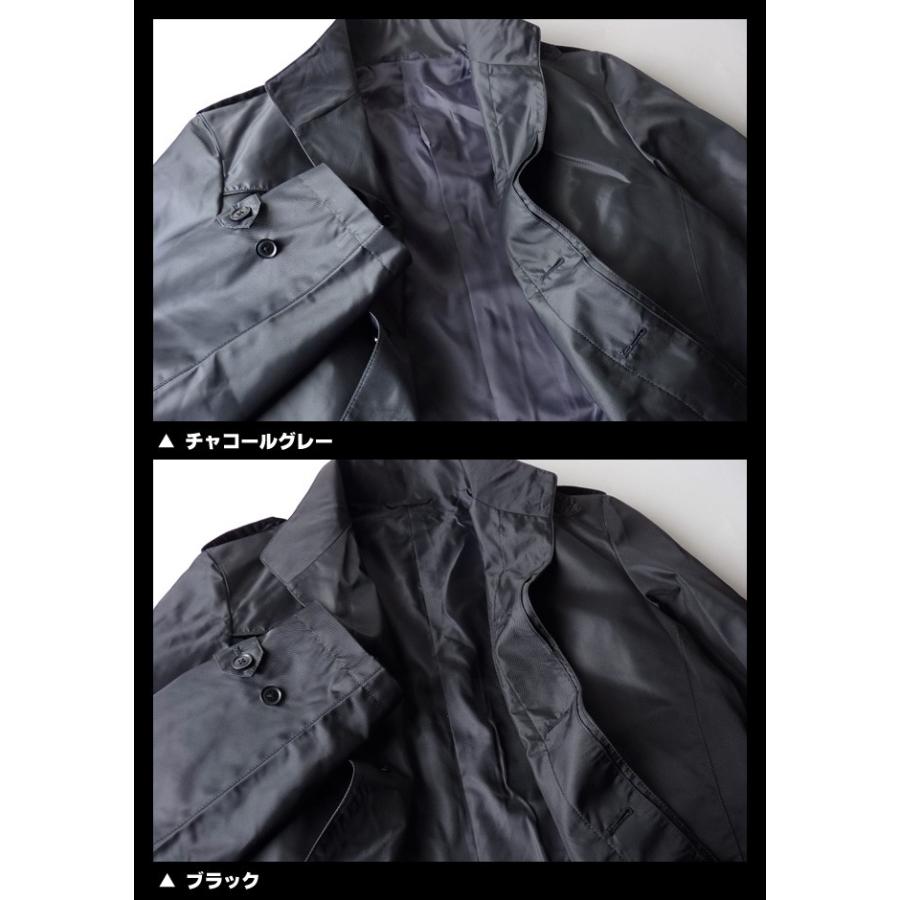 【紳士メンズ】【BELLBUNISH】【形態安定】サイネックス比翼ボタンボンディングスタンドカラーコート 送料無料 BELLBUNISH 形態安定 サイネックス比翼ボタンボンディング