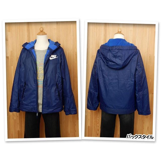 【美品】NIKE　両面刺繍ロゴ　フルジップ　コットン生地　裏地フリース　ナイキ 美品】NIKE 両面刺繍ロゴ フルジップ コットン生地 裏地フリース