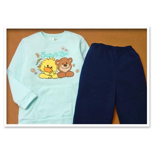 送料無料 子供服 女の子 パジャマ 長袖 上下組 Suzy S Zoo スージーズー 裏シャギー カンガルーポケット キャラプリント 女児 キッズ 130cm A 1154k オンスタイル 通販 Yahoo ショッピング