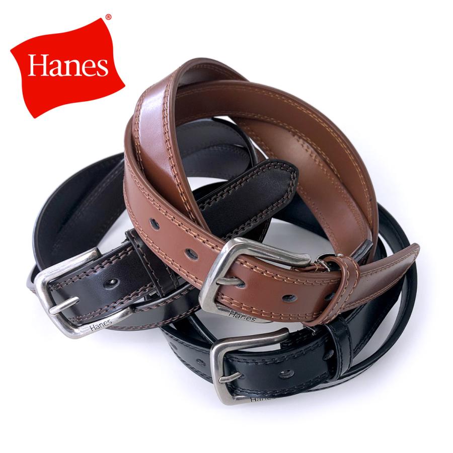 送料無料 メンズ 紳士 革ベルト Hanes ヘインズ カジュアル ビジネス ビジカジベルト サイズカット調整可 A 11 メール便対応 A 11 オンスタイル 通販 Yahoo ショッピング