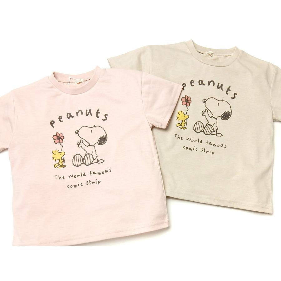 送料無料 女児 キッズ 綿混 半袖 Tシャツ Snoopy スヌーピー 子供服 女の子 110cm 1cm 130cm Iw 0331k メール便対応 Iw 0331k オンスタイル 通販 Yahoo ショッピング
