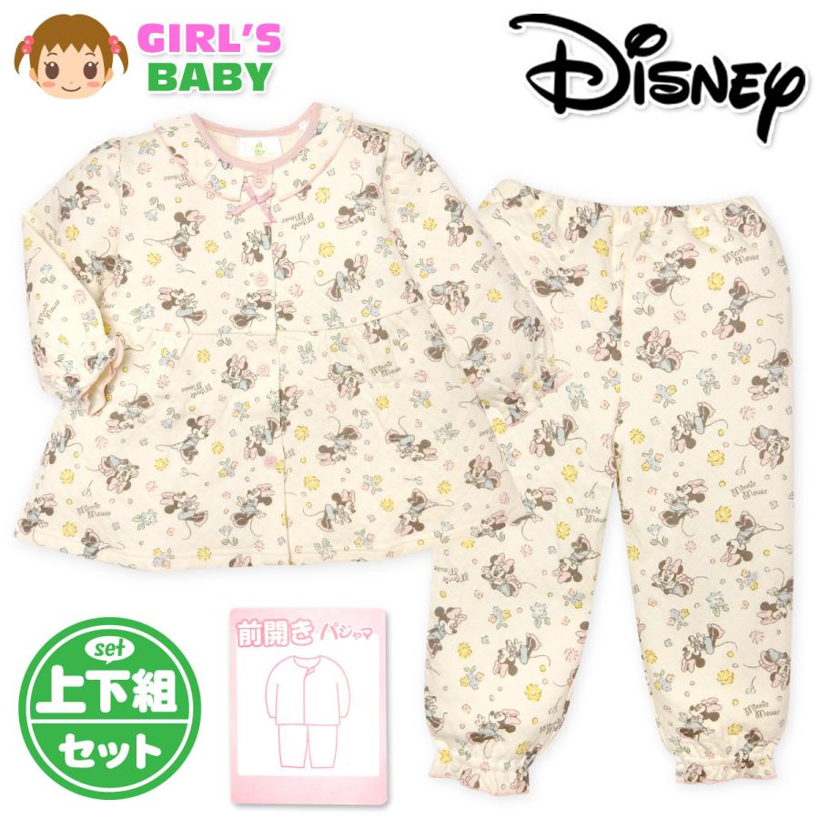 送料無料 女児 ベビー 綿100 長袖 パジャマ Disney ディズニー ミニー 上下組 キルト生地 花柄 ベビー服 女の子 80cm 90cm 95cm Iw 0384 メール便対応 Iw 0384 オンスタイル 通販 Yahoo ショッピング