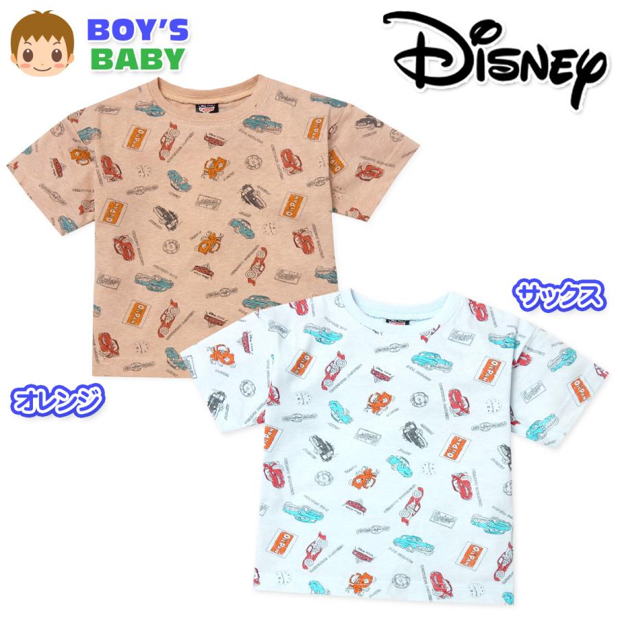 送料無料 男児 ベビー 半袖 Tシャツ ディズニー カーズ ゆったり 綿混 総柄 手描き風プリント ベビー服 80cm 90cm 95cm Iw 0548 メール便対応 Iw 0548 オンスタイル 通販 Yahoo ショッピング