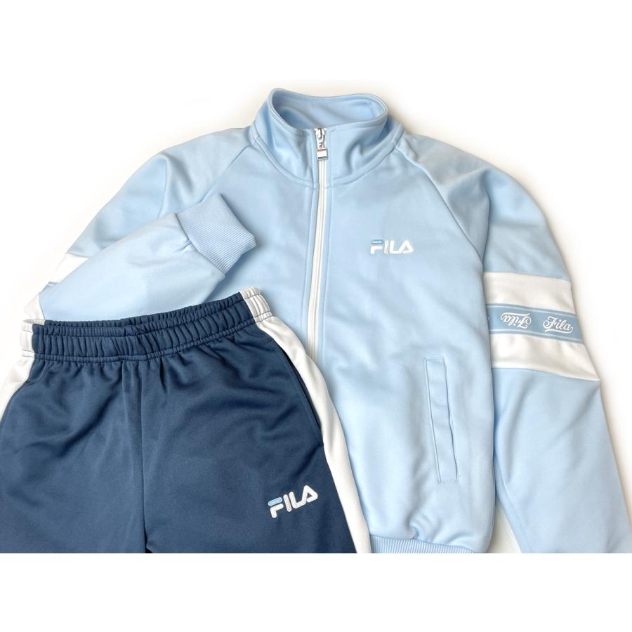 送料無料 FILA フィラ ジャージ上下セット 女の子 女児キッズ スポーツ