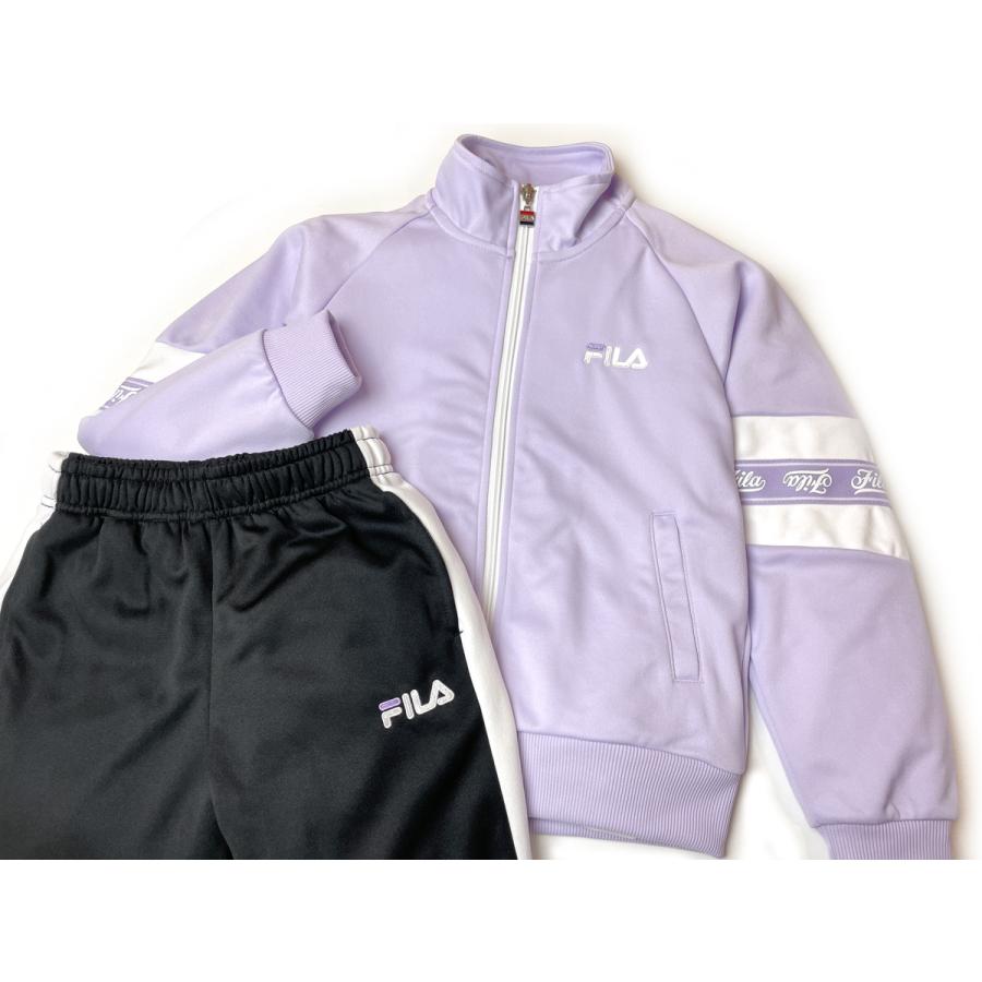 送料無料 FILA フィラ ジャージ上下セット 女の子 女児ジュニア