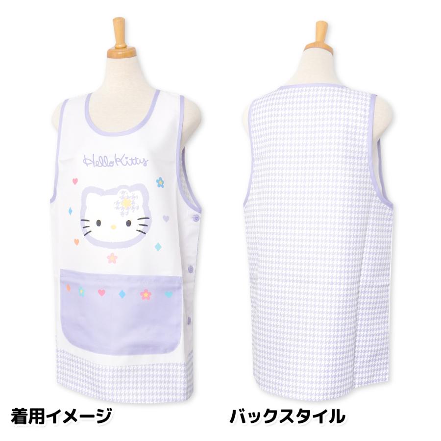 送料無料 婦人 レディース 保育士 ラン型 エプロン Sanrio サンリオ