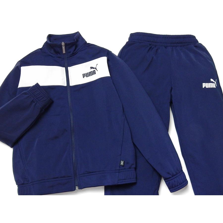 送料無料 男児 ジュニア 長袖 ポリトレーニングスーツ PUMA/プーマ