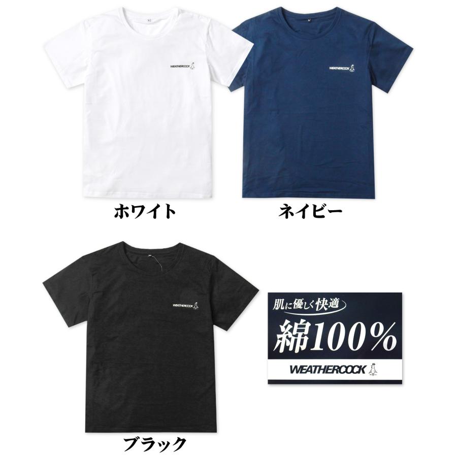 送料無料 大きいサイズ 紳士 メンズ 綿100％ 半袖 丸首 Tシャツ インナー WEATHERCOCK アンダーウェア 肌着 下着 3L 4L yg-2372 メール便対応｜onstyle｜02