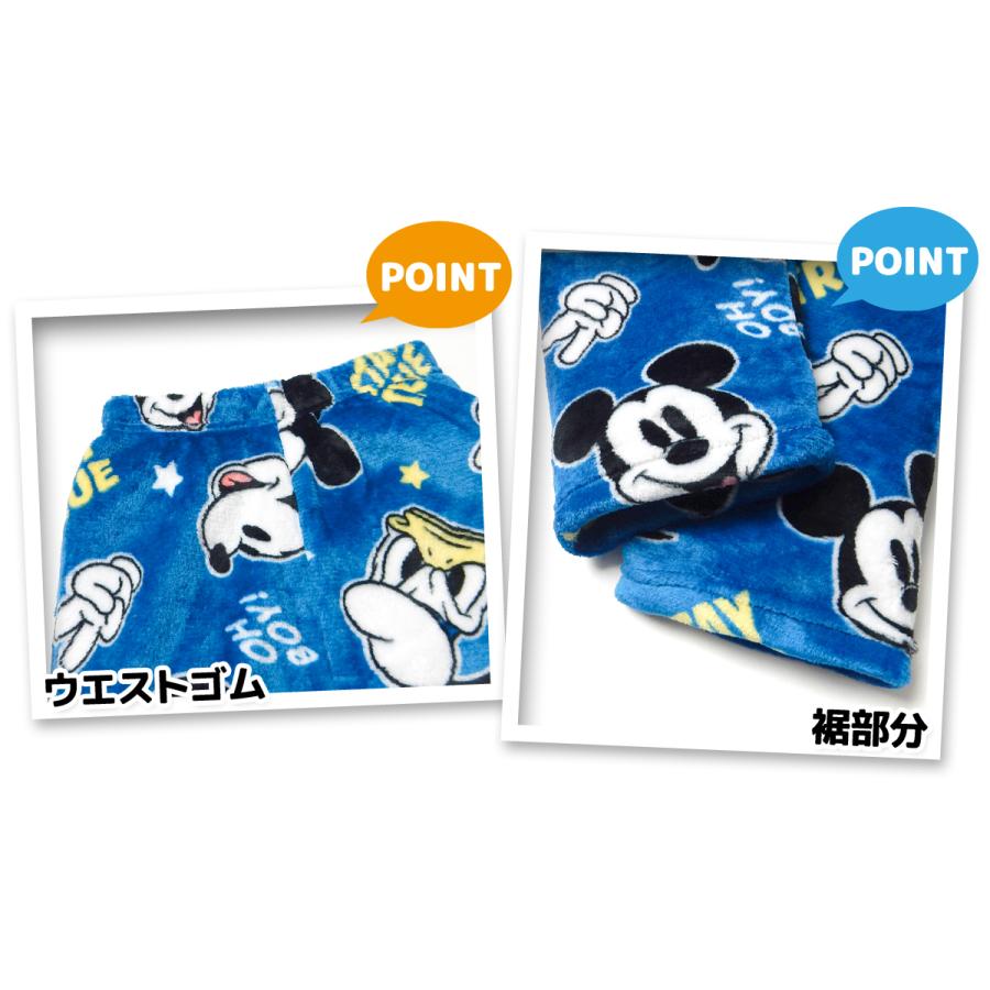 送料無料 男児 キッズ ジュニア フランネル素材 長袖 パジャマ Disney