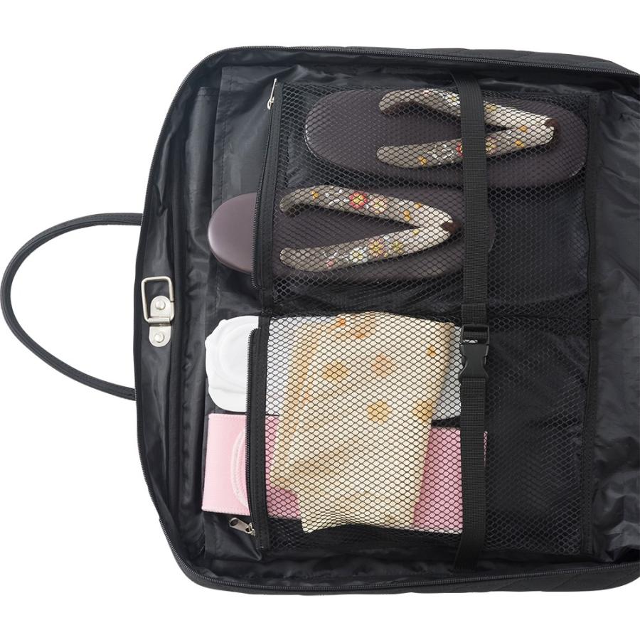 自立する 着物 バッグ きもの 和洋兼用 たとう紙 ガーメントバッグ