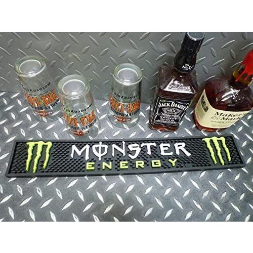 モンスターエナジー バーマット グラスマット ロングサイズ アメリカ おしゃれ 輸入 バーグッズ パブ バー エナジードリンク マット Canipec Org Mx