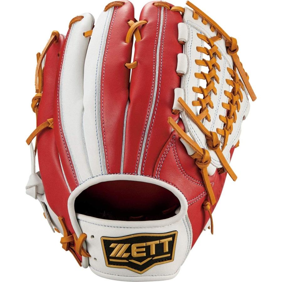 新品本物 ゼット Zett ソフトボール グラブ リアライズ オールラウンド用 右投げ用 レッド ホワイト 6411 サイズ 5 Bsgb521 珍しい Www Aqtsolutions Com