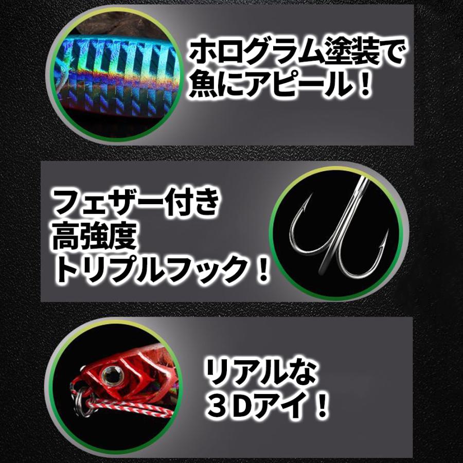 メタルジグ 5個セット ジギング ショアジギング アジング 青物