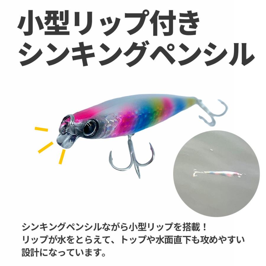 シンキングペンシル ペンシルベイト ルアー セット リップ付 ミノー 10.5cm 31g 2個入 イワシ アカキン レッドヘッド 青物 シーバス ヒラメ｜ontheseasecond｜02