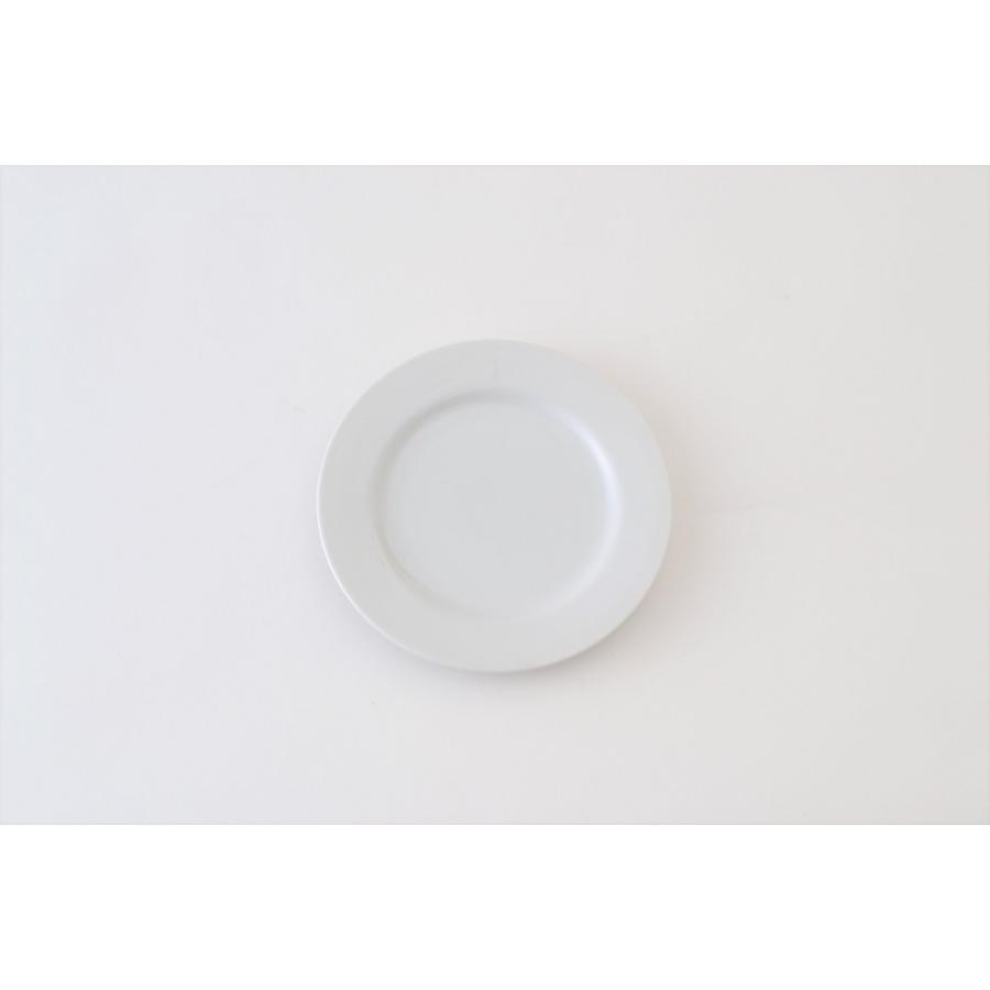 6.5吋リム皿　直径16.3cmプレート　業務用　日本製　定番の白いお皿 取り皿 取り分け 銘々皿 パン皿 ケーキ皿 ホワイト フルーツ皿 ベリー皿 陶器 白食器｜onthetable