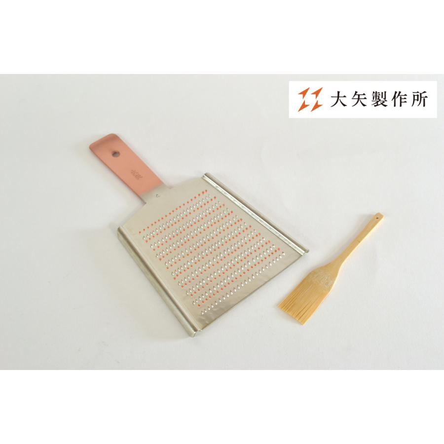 ヒルナンデス・マツコの知らない世界で紹介！/大矢製作所（おまけ付）銅おろし金/平型4号/両面刃/大根おろし/卸金/正規品/職人/おろし器/銅製/TBS | 