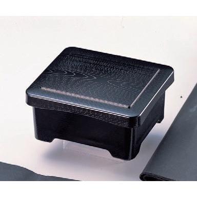 （小）象足丼重　新木目黒内朱塗 漆器 ミニ丼重 懐石用 うな重 器 うな重箱 和食器 業務用 お重、かつ重、鰻　若泉 | 