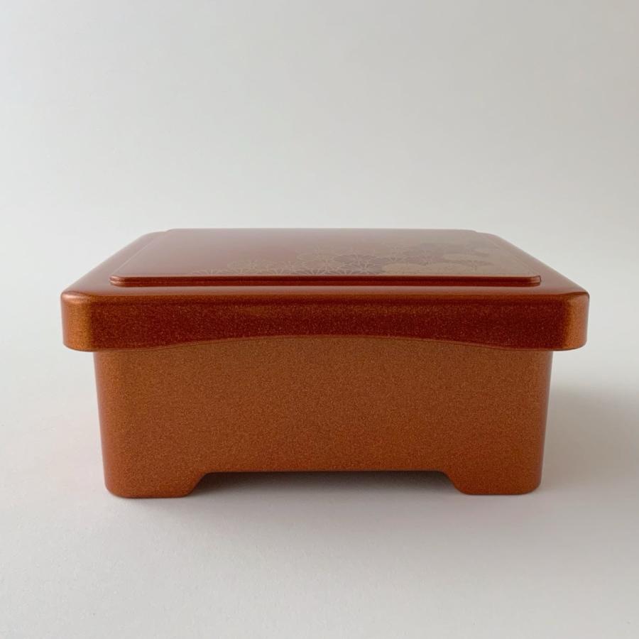 象足丼重　野菊内朱 漆器 うな重 器 うな重箱 和食器 業務用 お重、かつ重、鰻　若泉 |  | 02