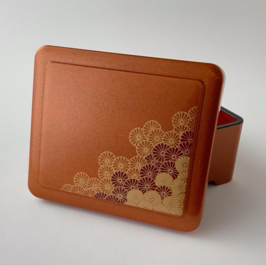 象足丼重　野菊内朱 漆器 うな重 器 うな重箱 和食器 業務用 お重、かつ重、鰻　若泉 |  | 04