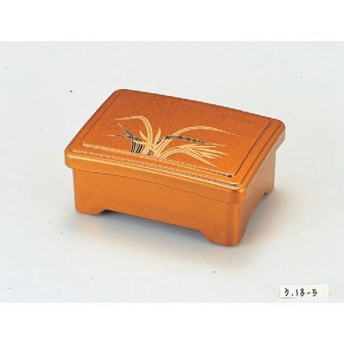 天重 ラン内朱塗 18.7×13.7×8.5cm 漆器 高級丼重 懐石用 うな重 器 うな重箱 和食器 業務用　お重、かつ重、鰻 天婦羅（取寄せ）若泉 | 