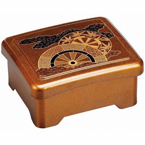 新光月丼重 御所車内朱　漆器 うな重 うな重箱 鰻　土用の丑の日　うなぎ （取り寄せ商品）5-731-3 3-633-3 | 