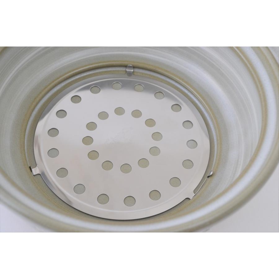 三島　IH土鍋　8号鍋 3〜4人用　日本製　寄せ鍋・湯豆腐 M3931　国産　万古焼 萬古焼　大樹　マルヨシ陶器 |  | 04