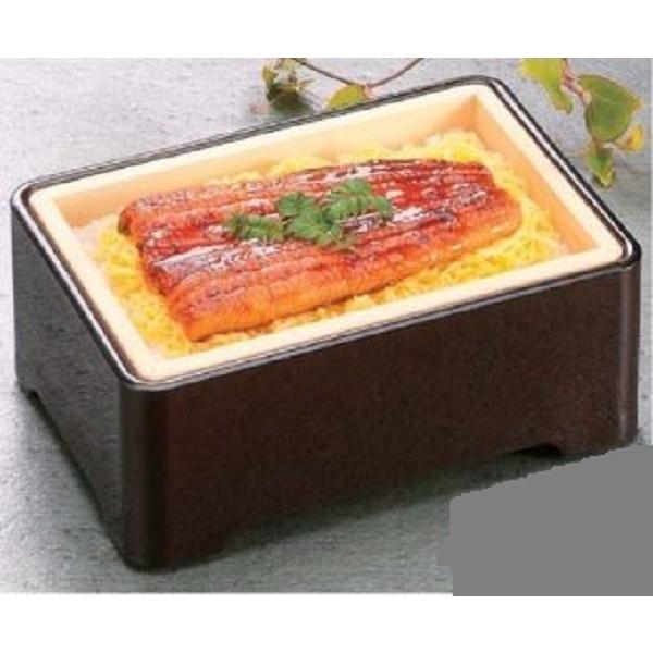【取寄せ商品】天丼重用木枠＆竹スのセット 漆器 うな重 器 うな重箱 和食器 業務用 お重、かつ重、鰻　土用の丑の日　うなぎ 3-646-2&3 5-742-2&3 1016 |  | 04