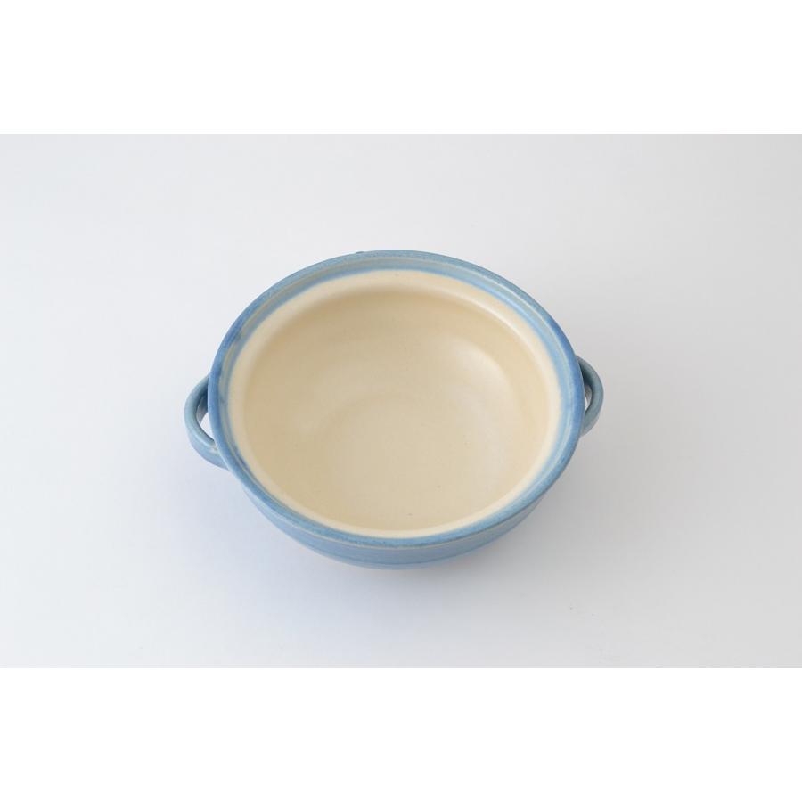 令和　土鍋　REIWA ブルー BLUE 7号鍋　2人用　M1431 日本製　寄せ鍋・湯豆腐・水炊き・雑炊　国産　万古焼　萬古焼 マルヨシ陶器【取り寄せ】 |  | 02