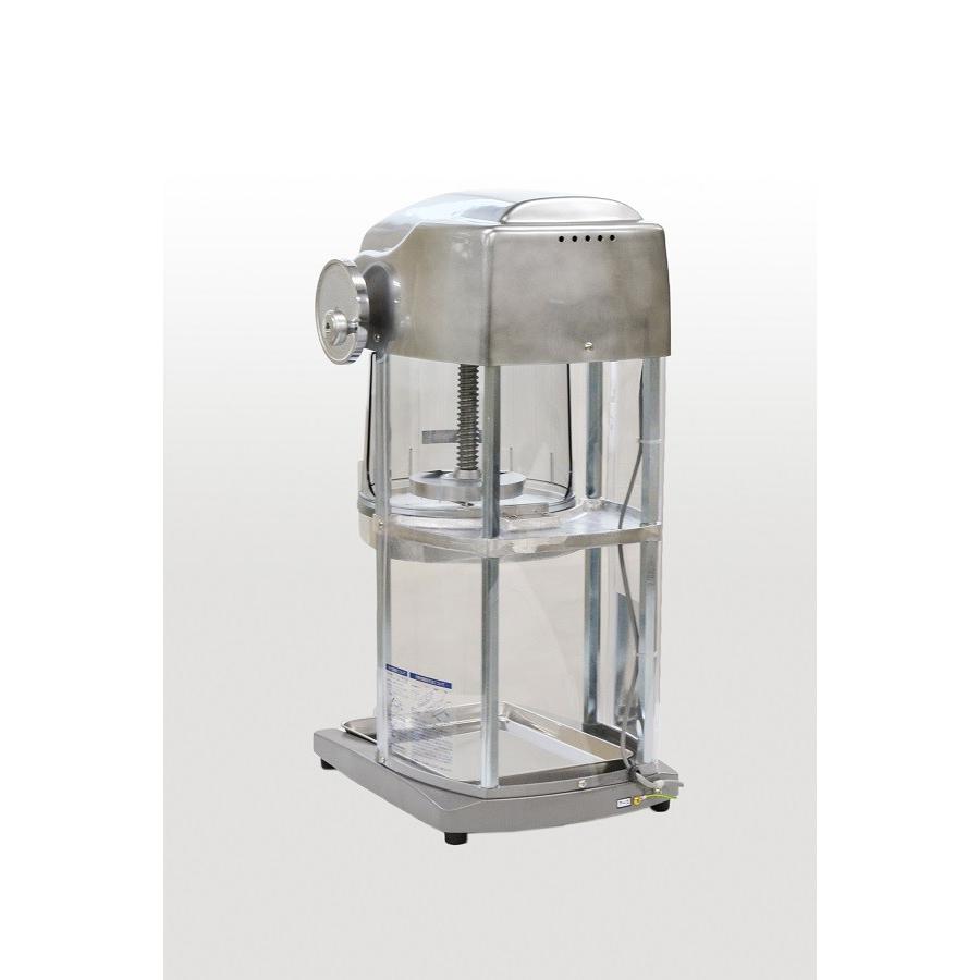 送料無料】電動式ブロック氷専用かき氷機 TKSI-100S シルバー (選べる