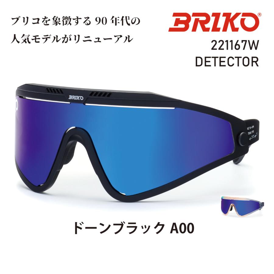 BRIKO（ブリコ） サングラス 221167W DETECTOR ディテクター おしゃれ