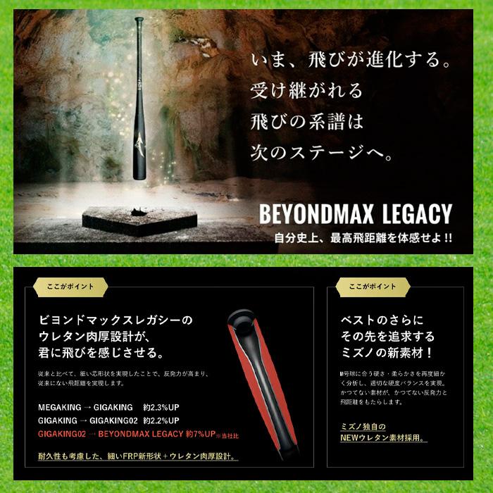 MIZUNO ビヨンドマックスレガシー フレアエンド ミドルバランス 83cm 