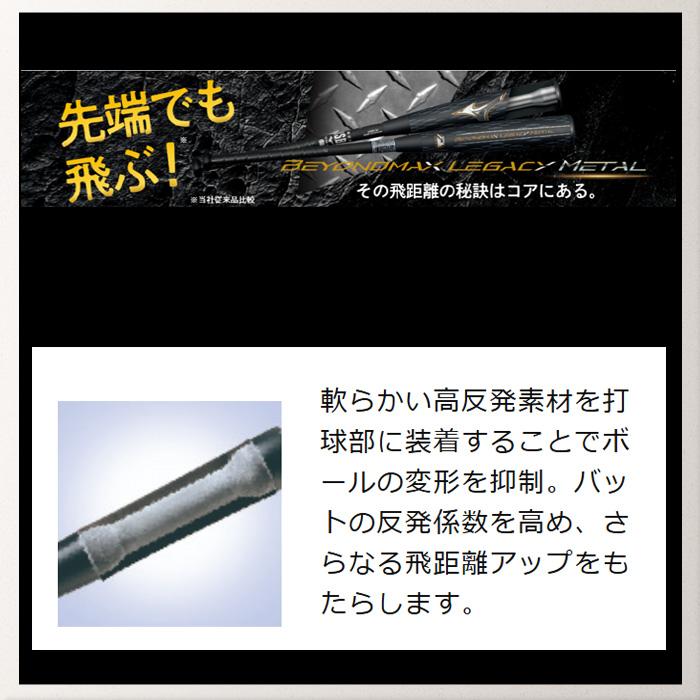 MIZUNO（ミズノ） 軟式用ビヨンドマックスレガシー トップ FRP製／83cm