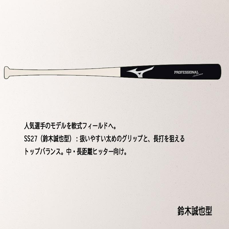 MIZUNO（ミズノ） 軟式用プロフェッショナルセレクション 木製バット