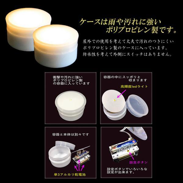 LEDライト ゆらぎkiwami 螢の華 電池式 1個 和風 揺らぎ灯 石燈籠 庭園