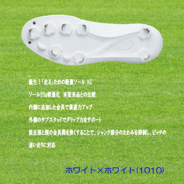 エスエスケイ（SSK） プロエッジAG-LW 金具スパイク 白スパイク 軽量