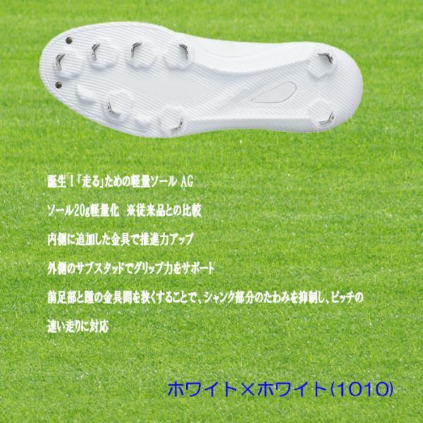 エスエスケイ（SSK） プロエッジAG-VW 金具スパイク 白スパイク 軽量