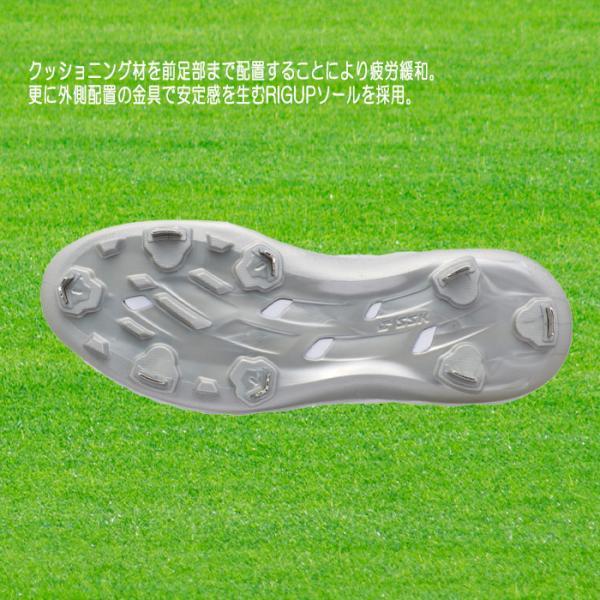 エスエスケイ（SSK） プロエッジ RG-LW 野球スパイク 白 紐 金具